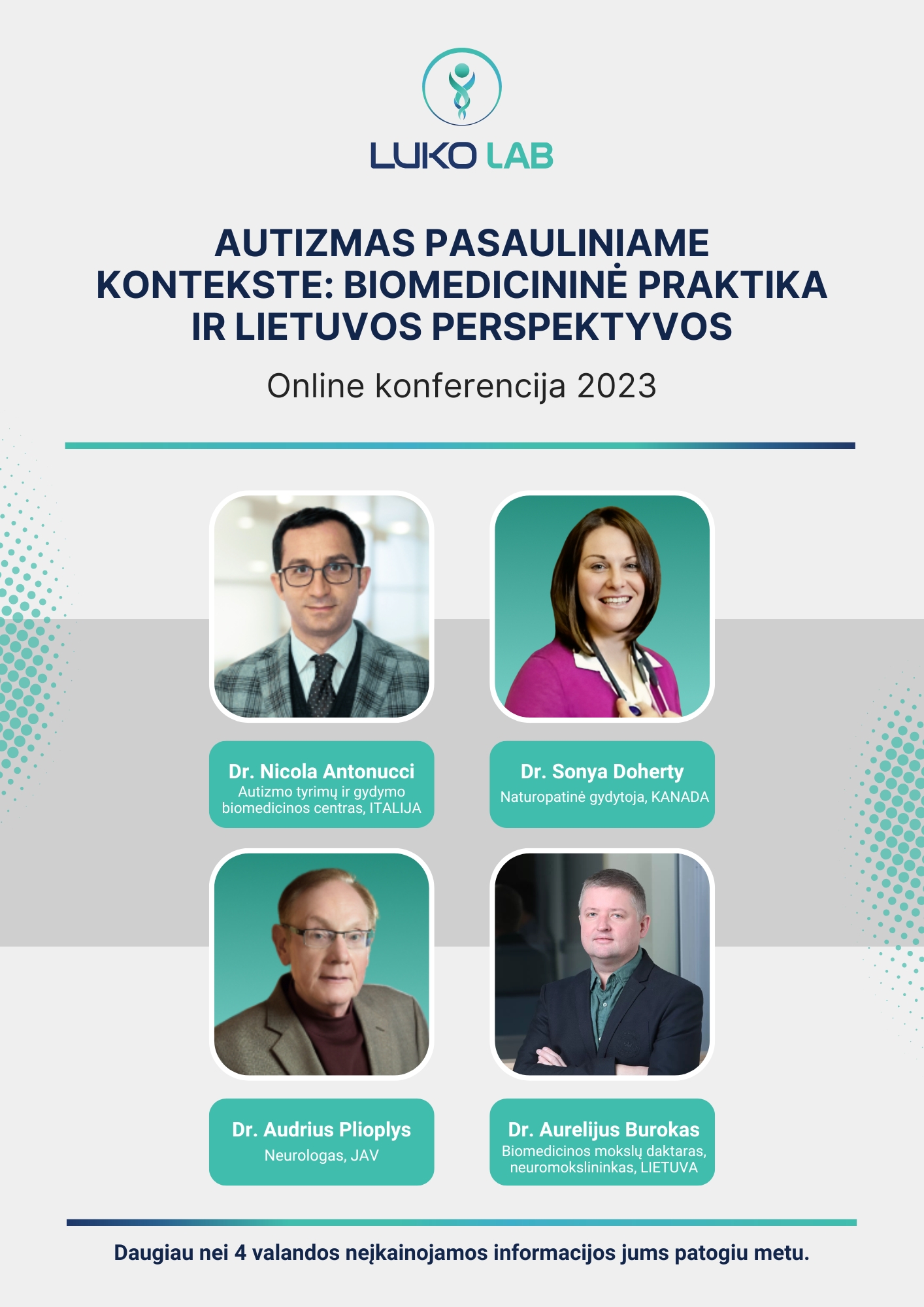 Autizmas pasauliniame kontekste: Biomedicininė praktika ir Lietuvos perspektyvoje